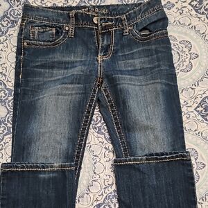 Dark Wash Boot Cut Jeans